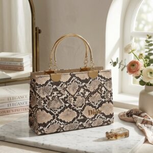 Leather Print Bags For Parties