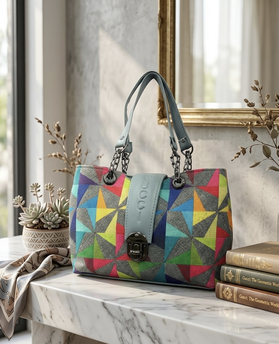 Mordern Check Bags for Girls